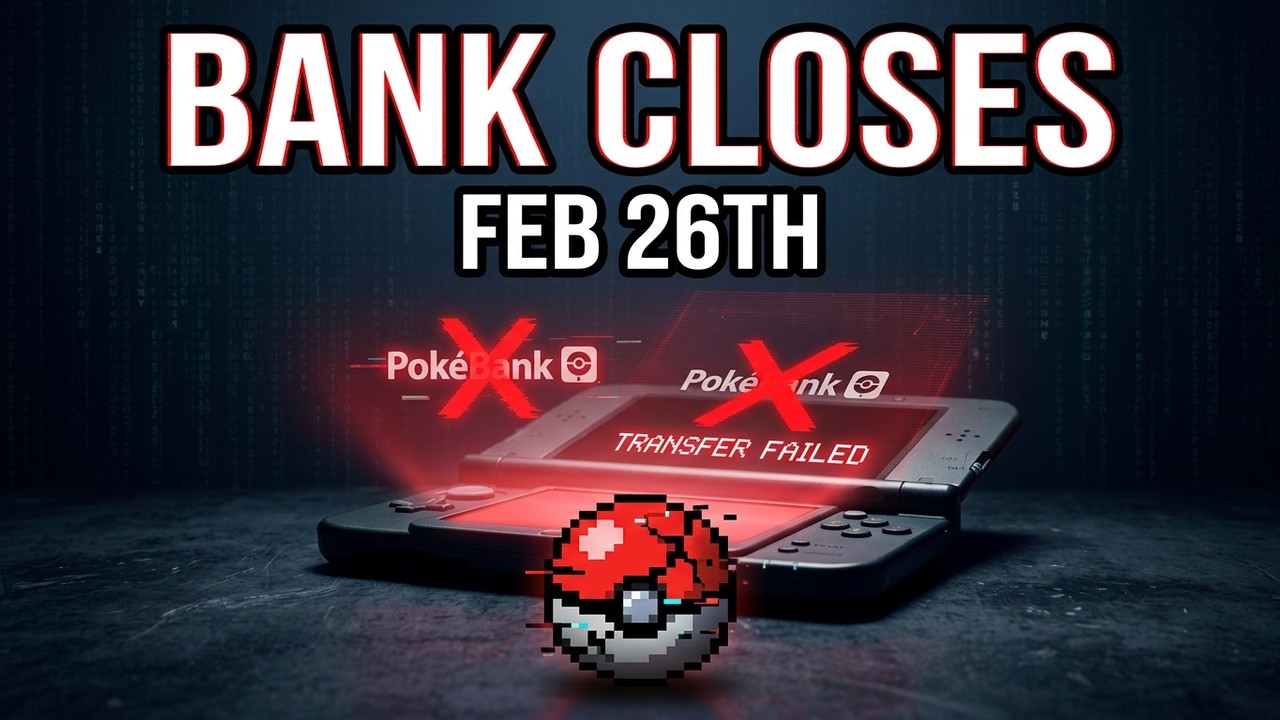 Pok&eacute;mon Bank закрывается &mdash; без паники, но поторопитесь