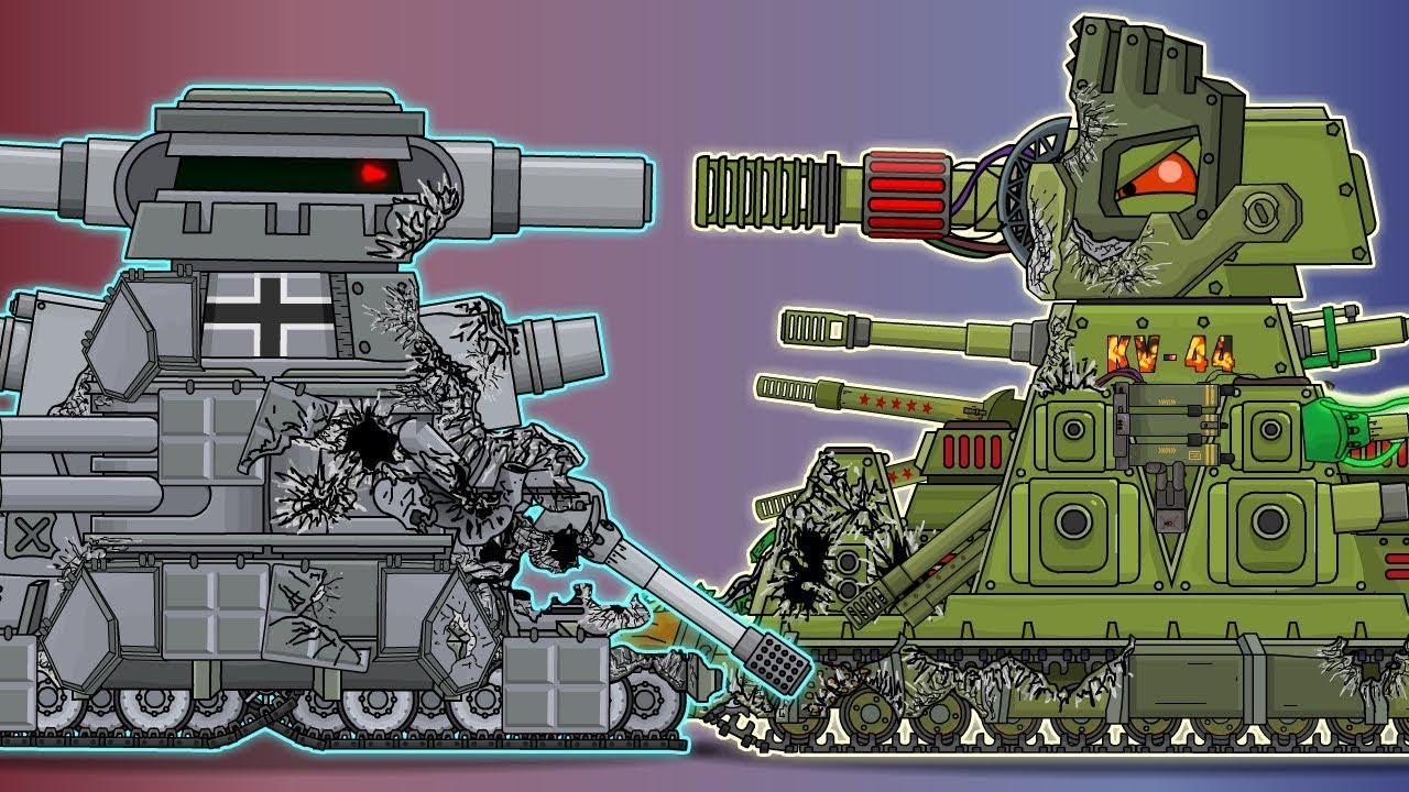 BOARDING ACTION – NOW! KV-44M vs VK-44 with Backup!