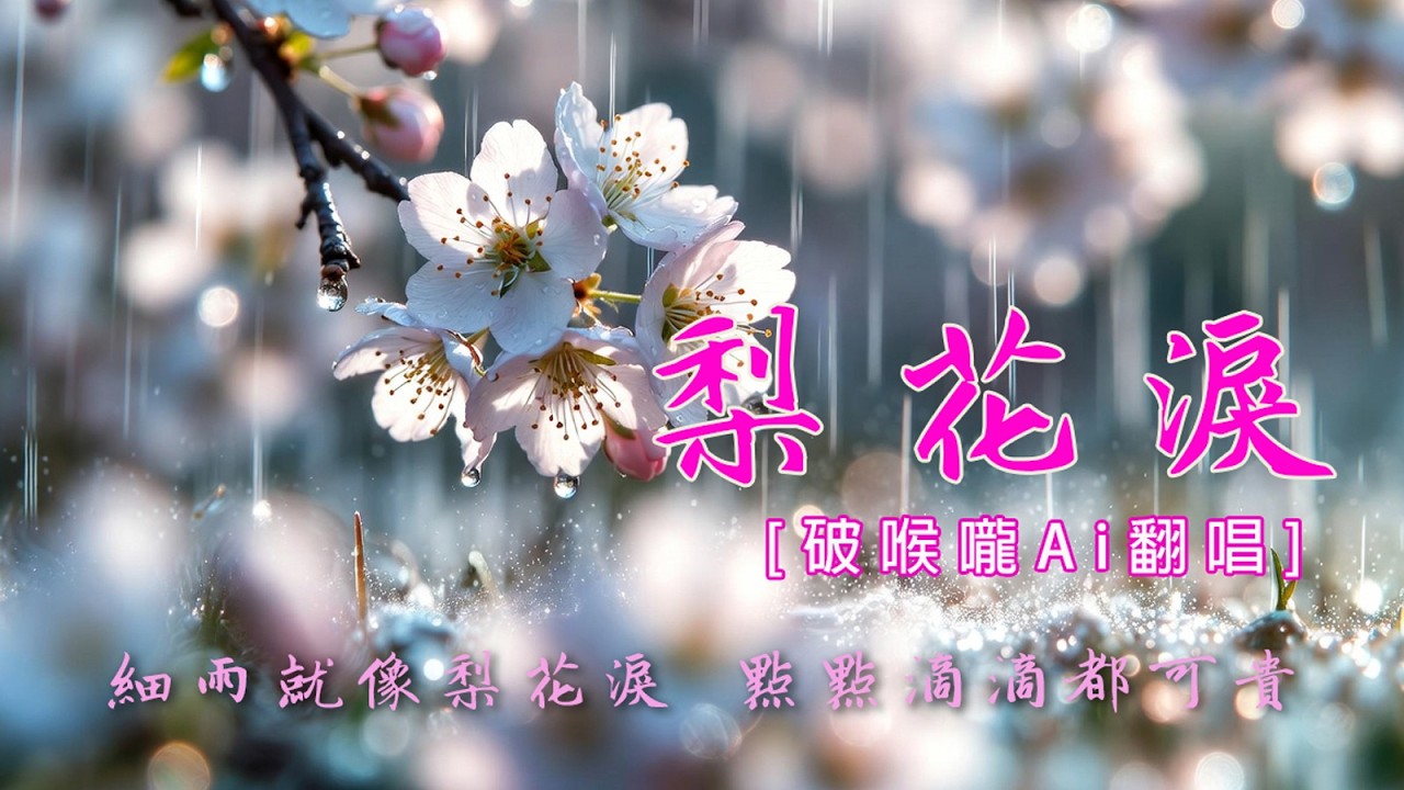 梨花淚 /于櫻櫻 [破喉嚨Ai翻唱] 愛上你永遠不後悔 除了你知心又有誰