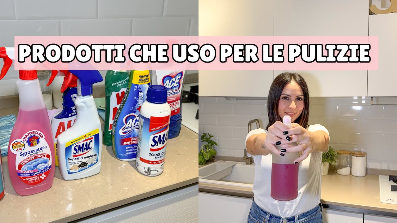 PRODOTTI CHE USO PER LE PULIZIE DI CASA || CURA E IGIENE DELLA CASA || PULIZIE CASA