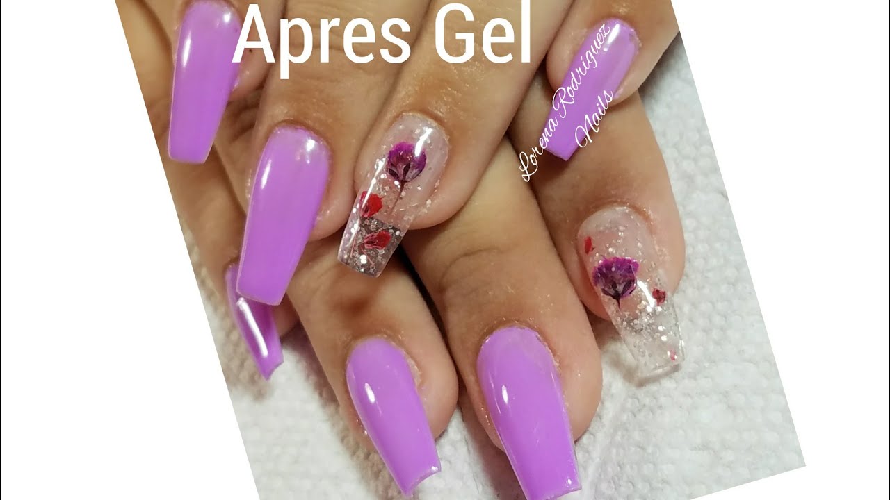 Uñas Encapsulado Con Apres Gel Nail System.