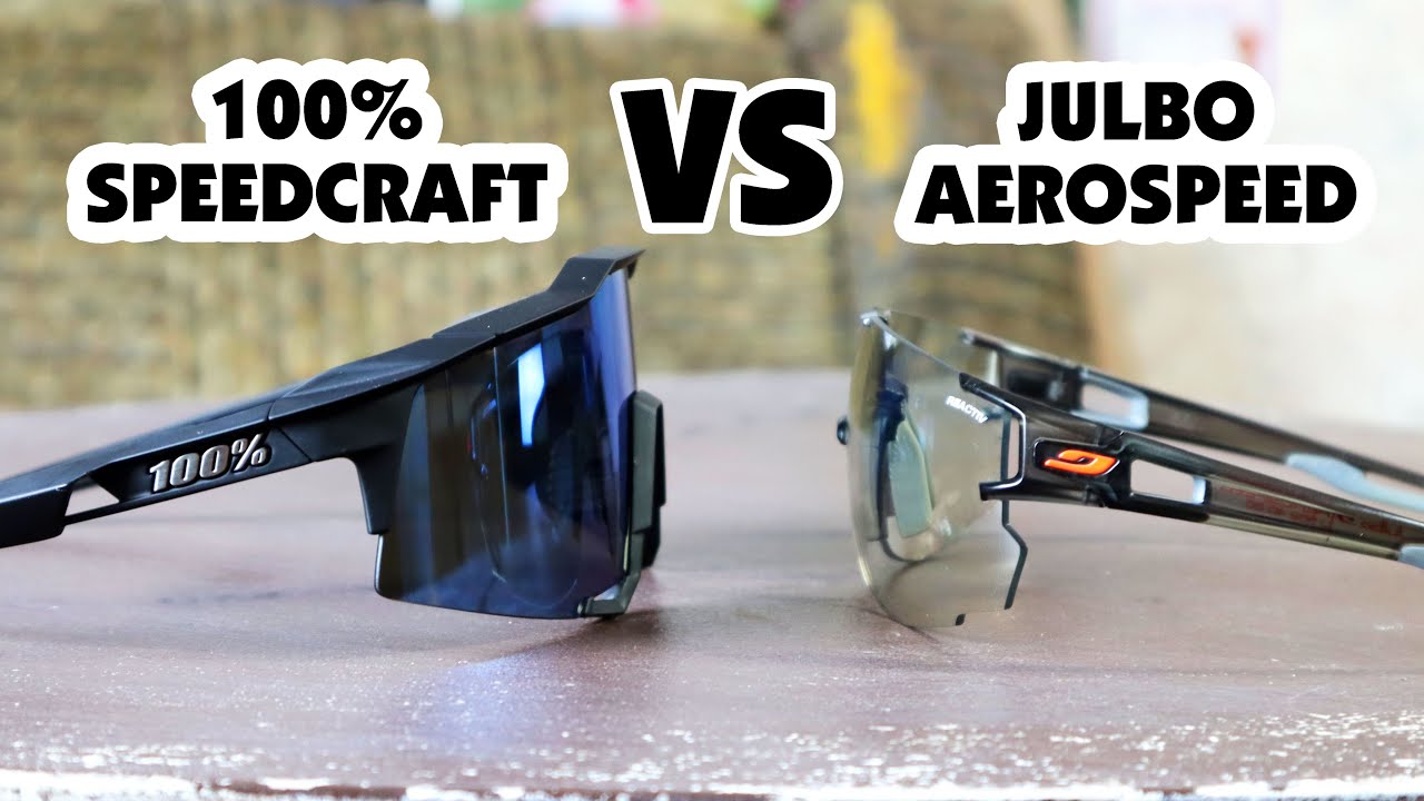 СРАВНЕНИЕ ТОПОВЫХ ВЕЛООЧКОВ 100% SPEEDCRAFT VS JULBO AEROSPEED, КТО КРУЧЕ?