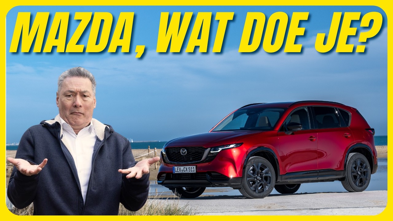 Nieuwste Mazda CX-5 heeft nu 'een scherm' en weinig pk's