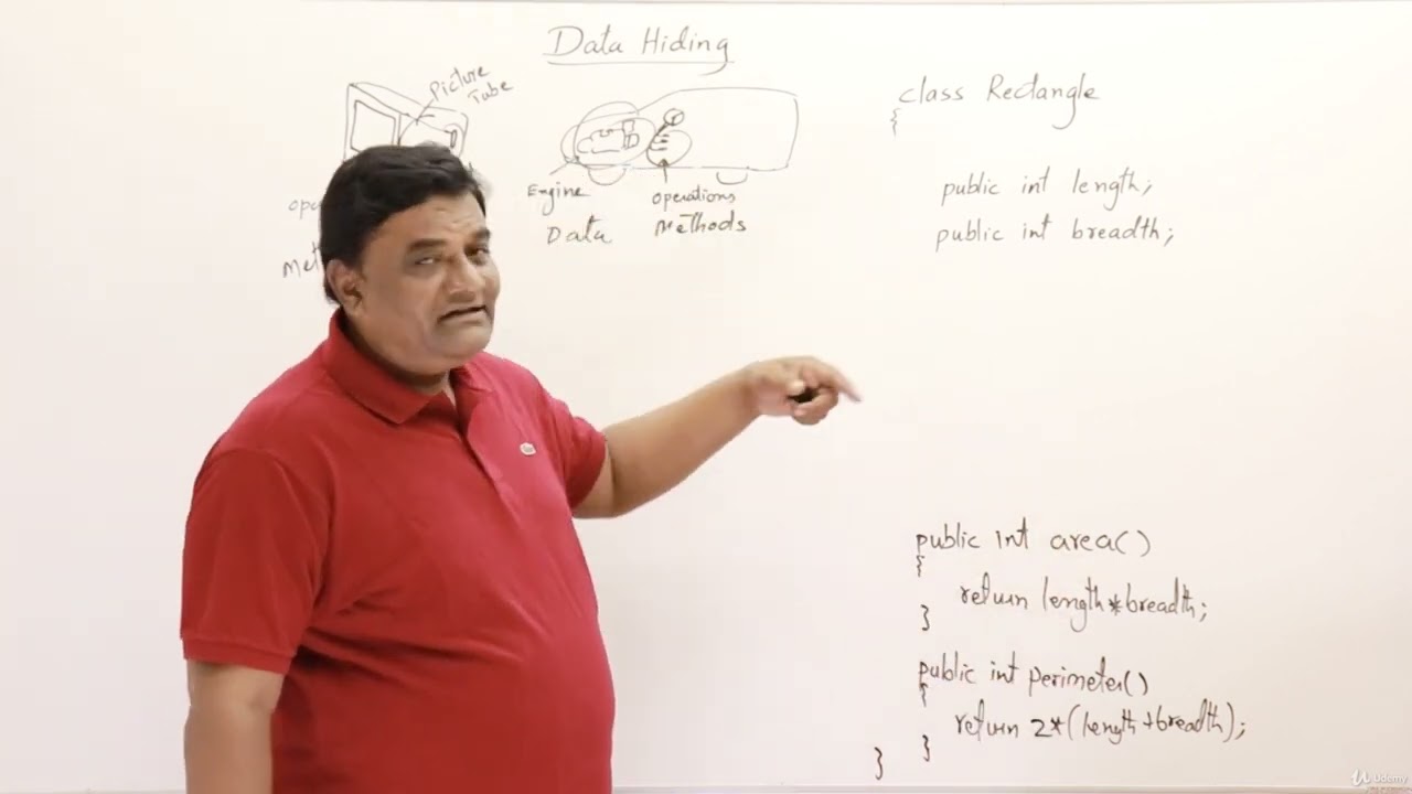 11.8 : Data Hiding &mdash; [Abdul Bari] Java Course
