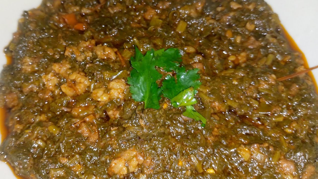 Palak Keema / Beef Ka Keema Palak Recipe Just Simple & Delicious 
