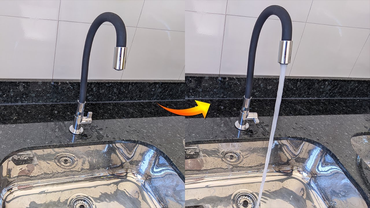 COMO INSTALAR TORNEIRA FLEXÍVEL NA PIA DA COZINHA