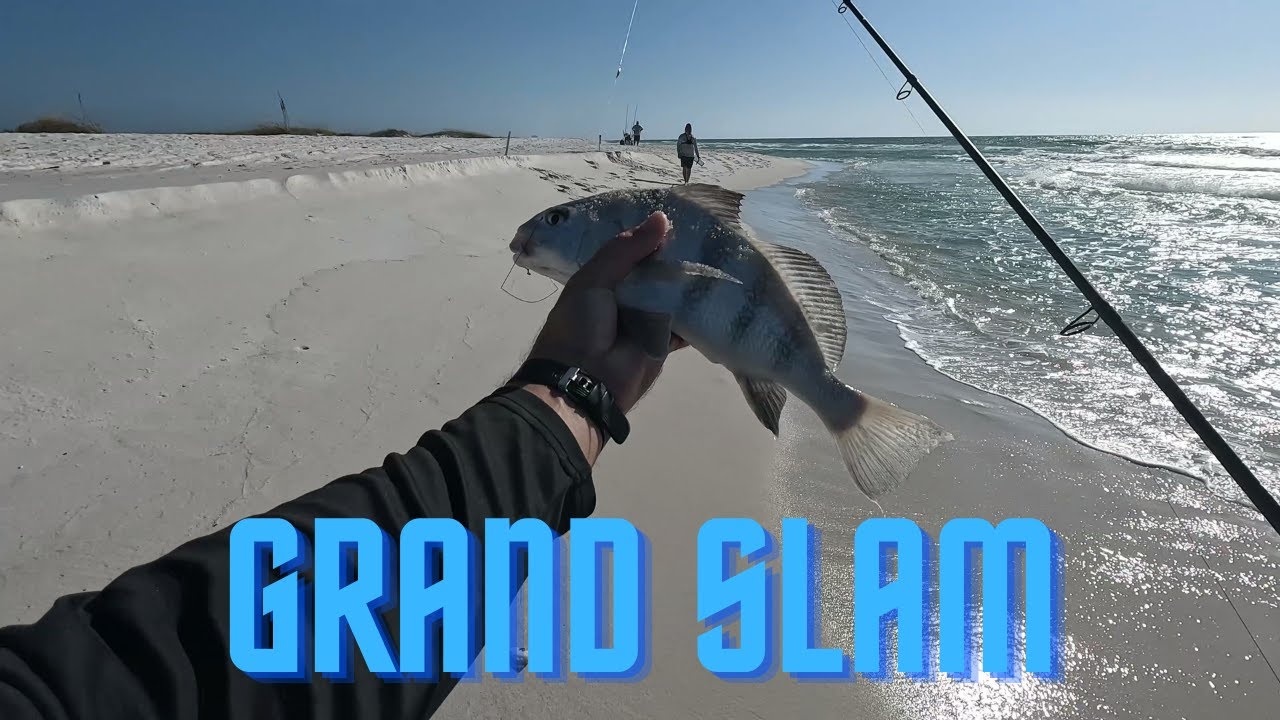 GRAND SLAM Beach Fishing!