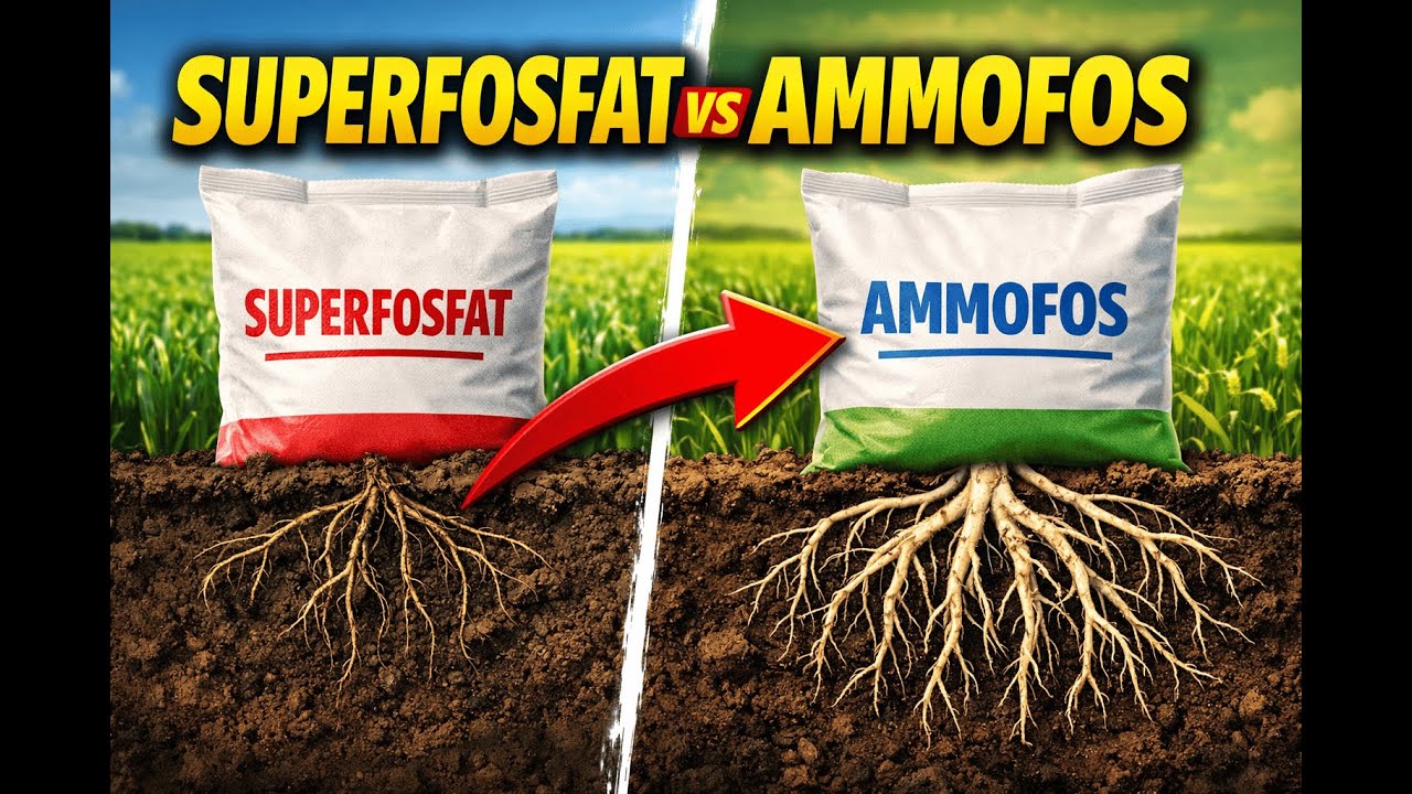 Superfosfat vs Ammofos — qaysi biri yaxshiroq? Haqiqiy farqlar #agro #agriculture #удобрения #o