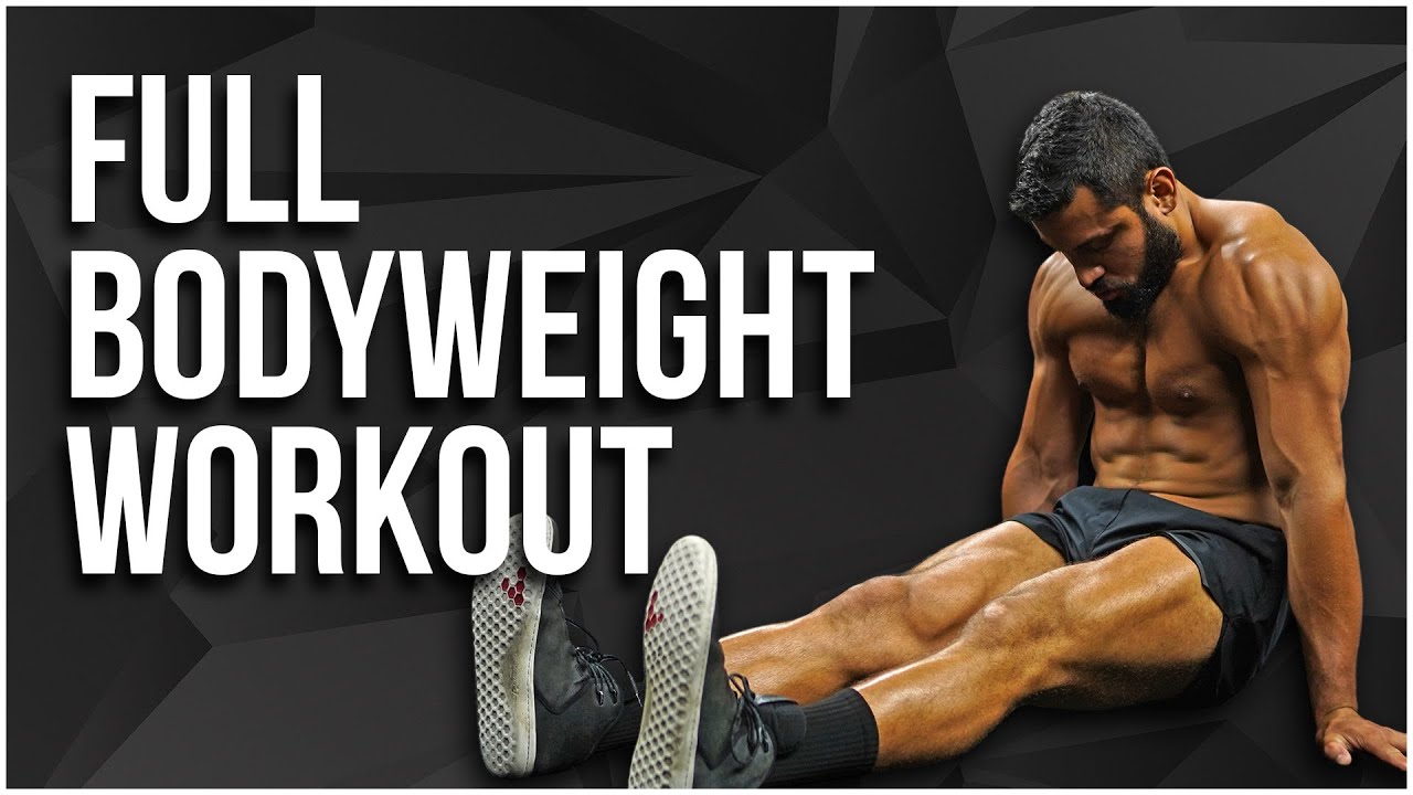 40 Minute Full Body Bodyweight Workout (FOLLOW ALONG)