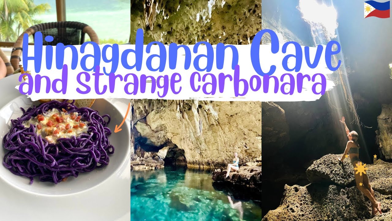 Hinagdanan Cave + UBE CARBONARA in Panglao, Bohol
