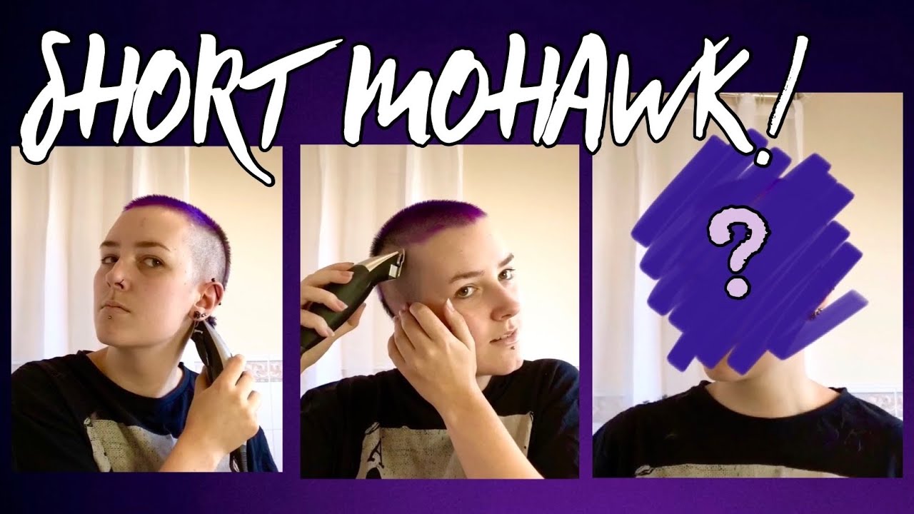 Super-short mohawk!