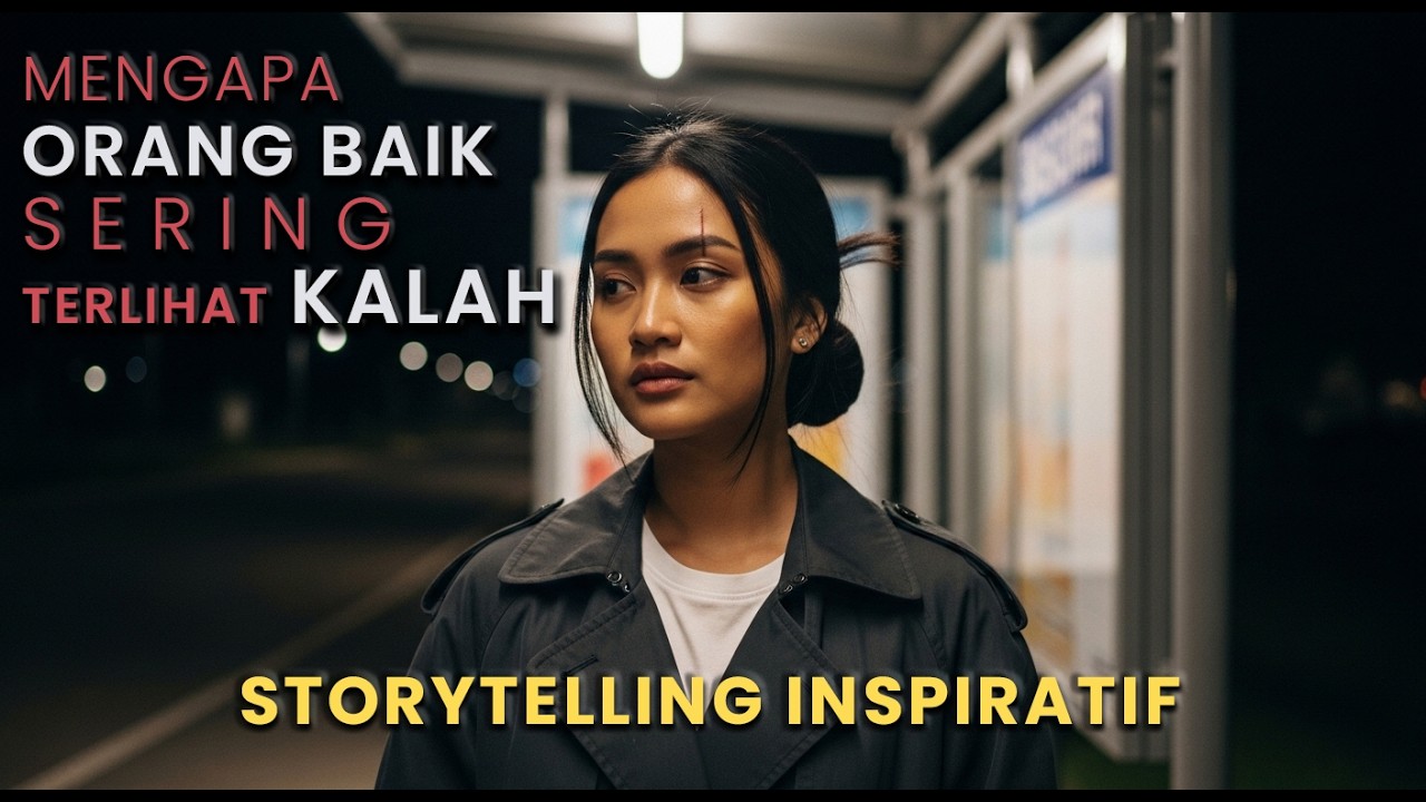 Seorang Wanita Baik Ini Sering Terlihat Kalah | Storytelling Filosofis Kehidupan Dewasa