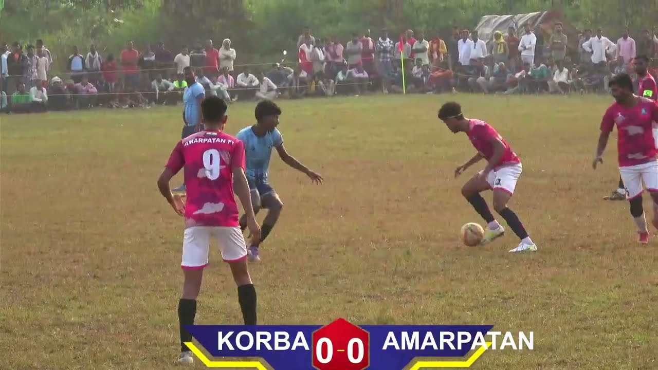 KORBA VS AMARPATAN MAIHAR  | JAGATGURU MAULI SARKAR FOOTBALL TOURNAMENT AMGAWA