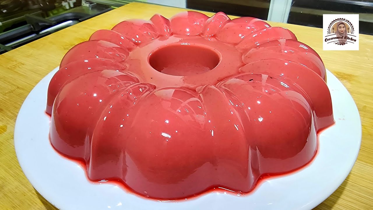 OLAHAN BUAH BIT PALING ENAK, DIBIKIN PUDING AJA, LEMBUT SILKY.