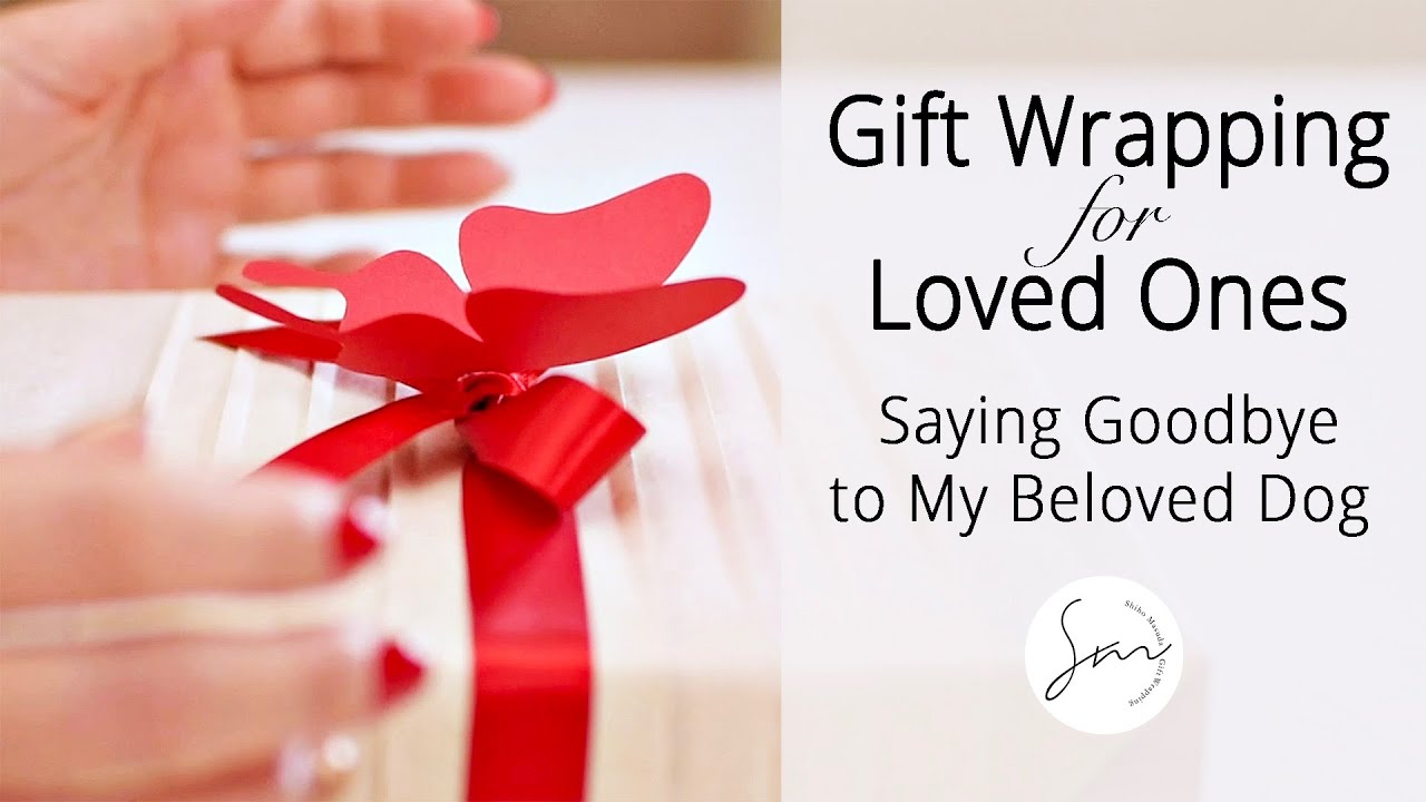 Tender Farewells 🤍 Heartfelt Gift Wrapping for Goodbyes #sayinggoodbye