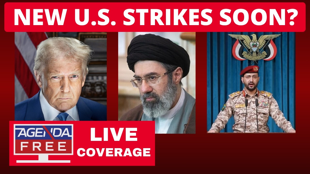 New U.S. Strikes Soon on Iran or Houthis? - LIVE Breaking News Coverage (Iran War Updates)