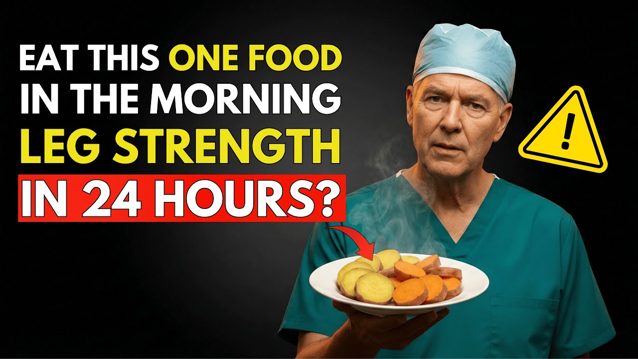 Over 60? Eat This First or Your Leg Muscles Will Keep Wasting Away | Senior Health Tips