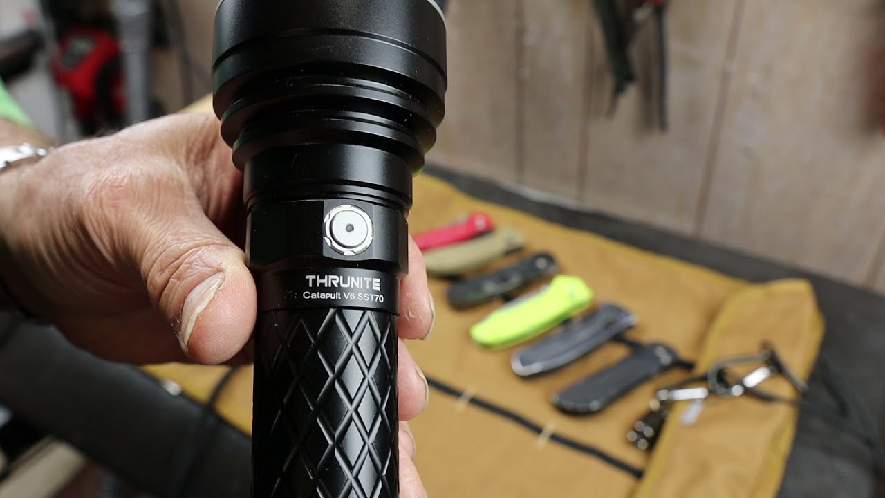 THRUNITE Catapult V6: The World's Best Dog Walking Light? What's not to love about this flashlight?