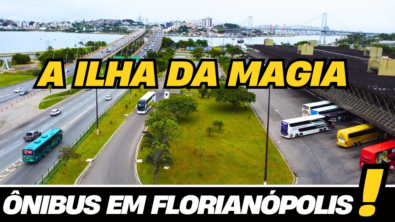 SÓ ÔNIBUS TOP!! RODOVIÁRIA DE FLORIANÓPOLIS COM MUITOS ÔNIBUS DIFERENTES NA ALTA TEMPORADA