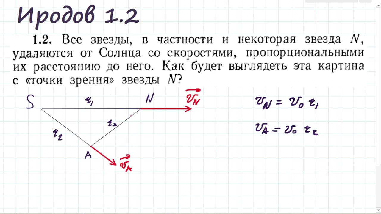 Большой Взрыв в задаче раздела 