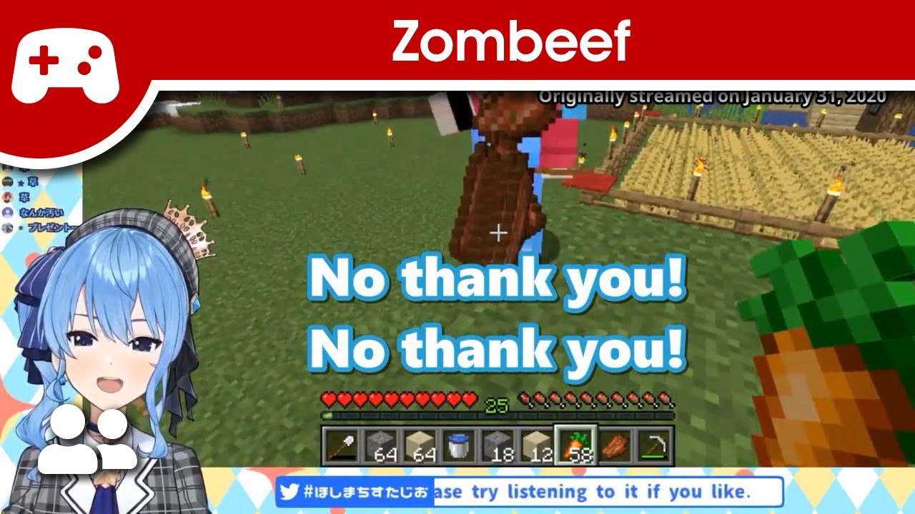 Suisei x Haato – Zombeef