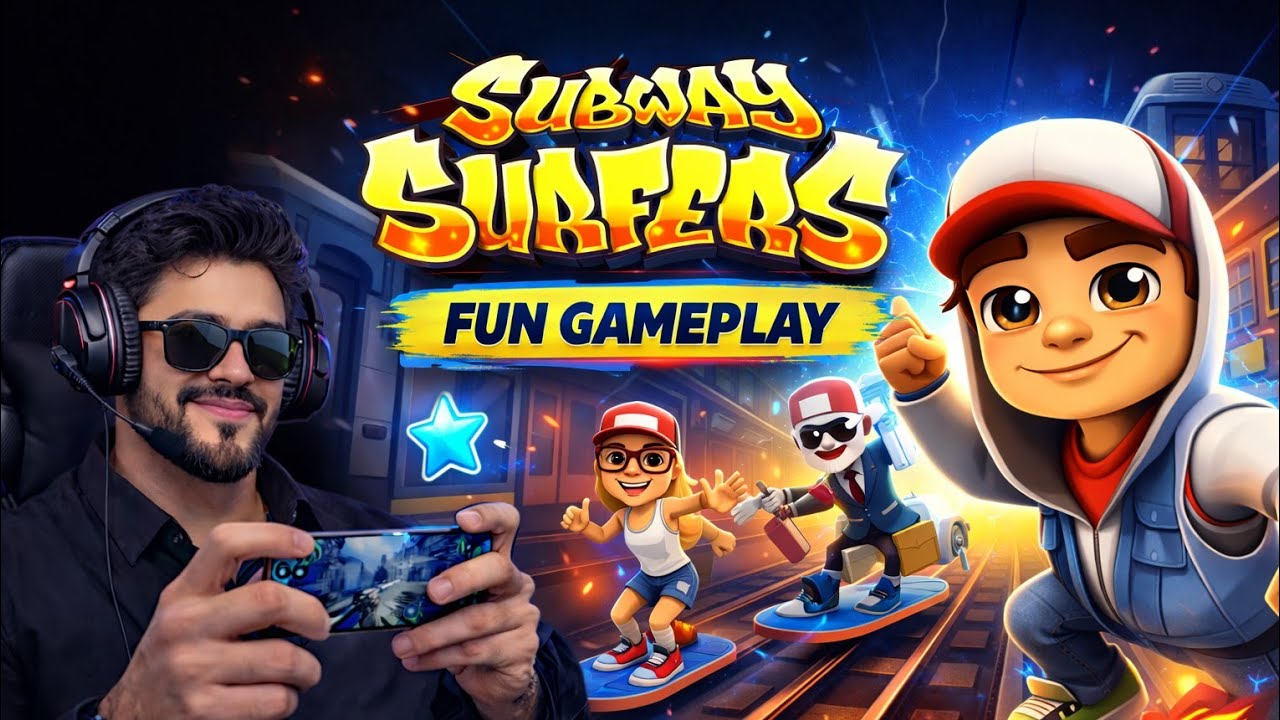 🔴Subway Surfers LIVE🚆|  Non-Stop Run & High Score | Hindi Gameplay@CbiGamingLive