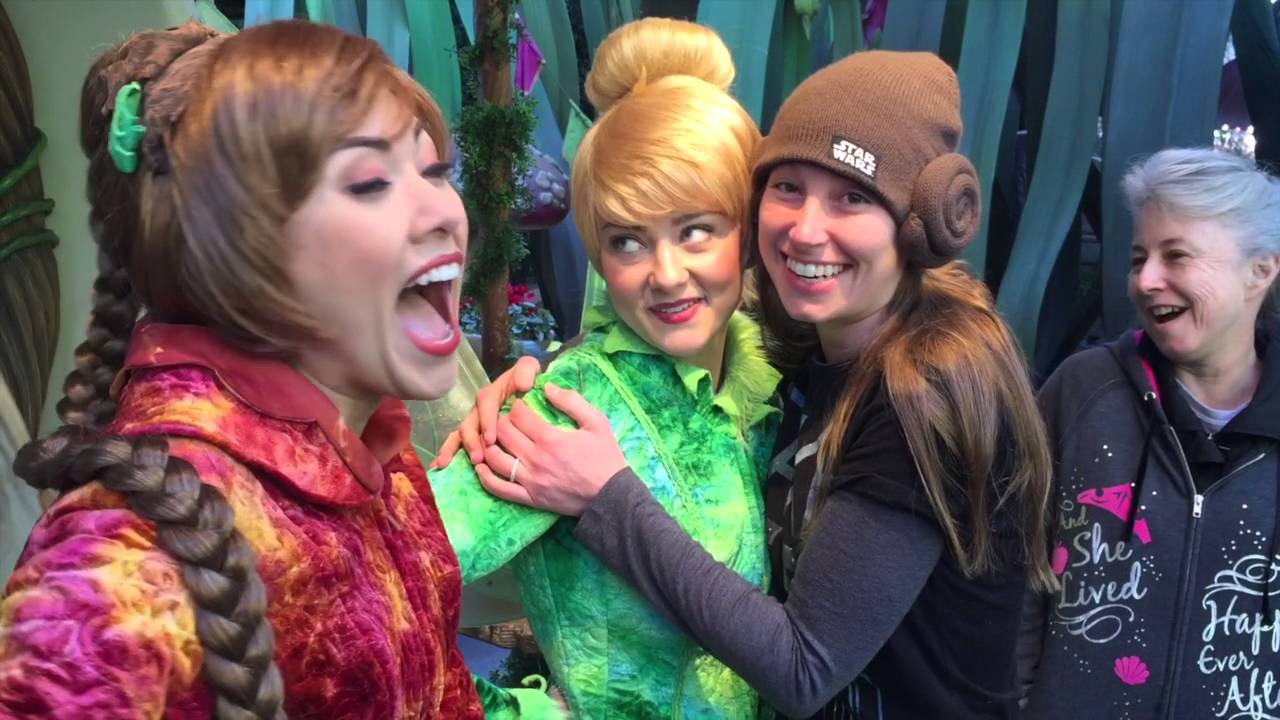 Встреча с персонажами Disney 2016: веселье для взрослых! Забавные взаимодействия!