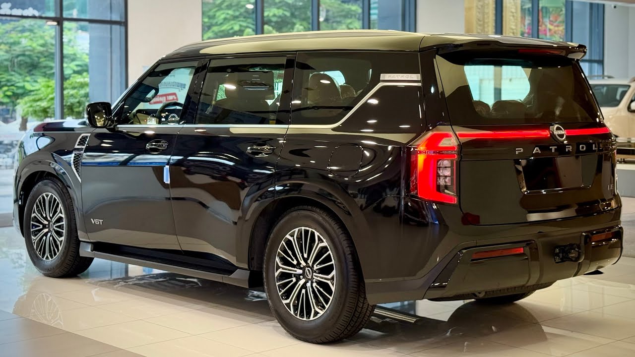 2025 Nissan Patrol Platinum - 8 Seater King of Luxury SUV | Black Edition