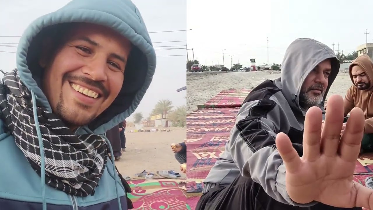 أثناء لسير لكربلاء المقدسة الشعبانية في المحمودية 2026/2/2