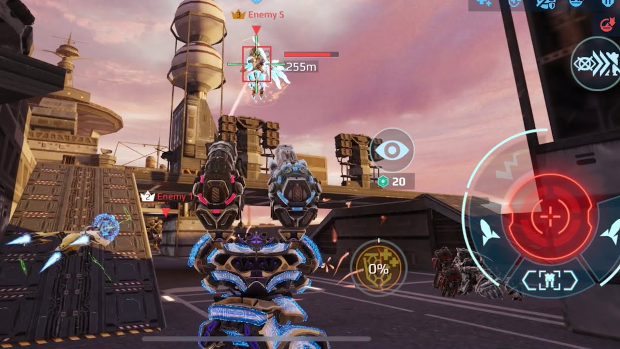 Lynx Glacier MK3 | War robots Gameplay