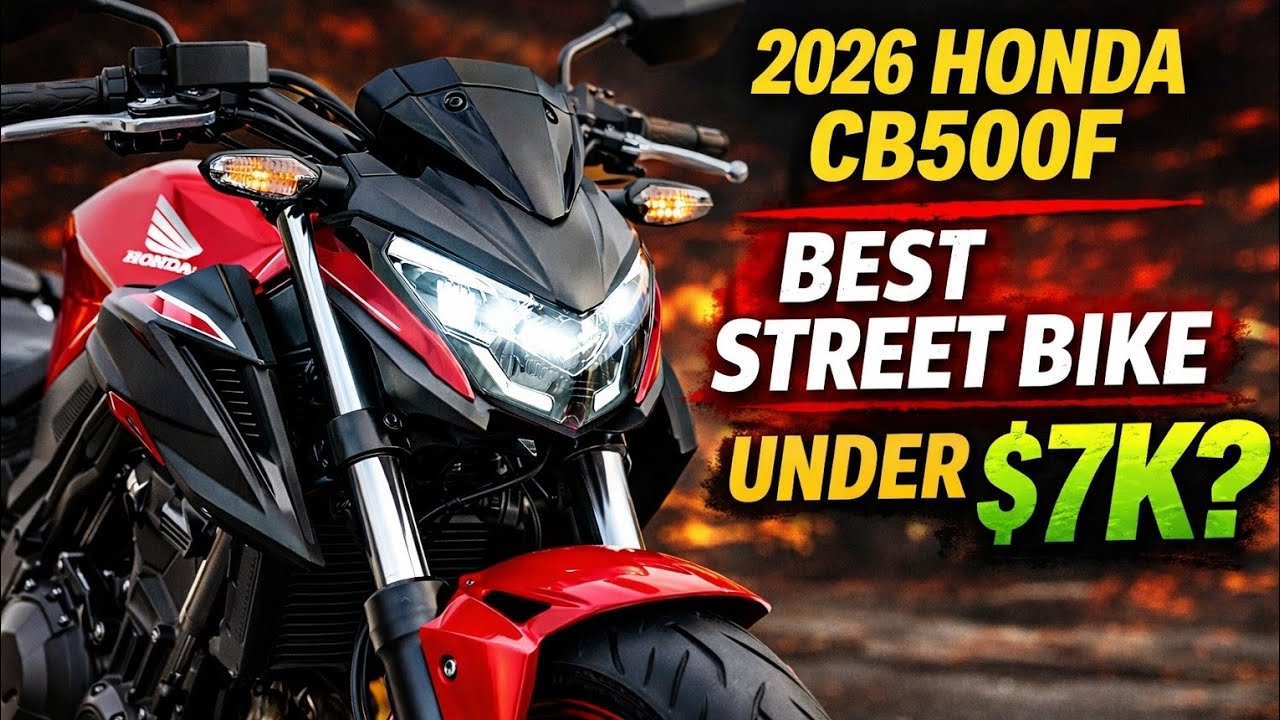2026 Honda CB500F SHOCKED Everyone! Is This The Best Street Bike Under $7K?