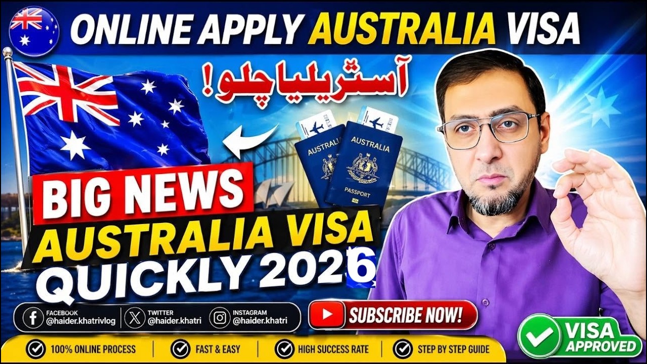 HOW TO APPLY AUSTRALIA VISA 2026?