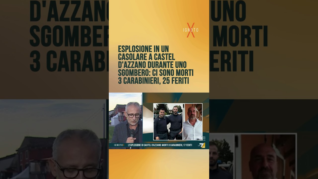 Esplosione in un casolare a Castel d'Azzano durante uno sgombero: morti 3 carabinieri, 25 feriti