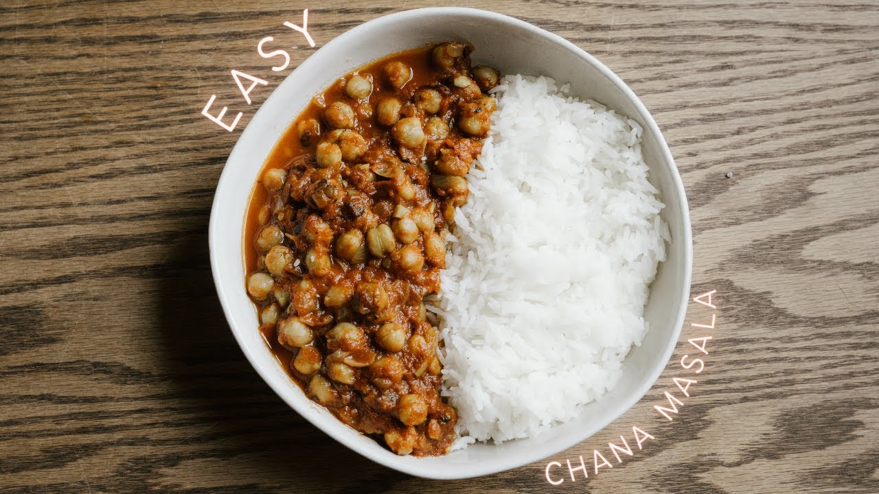 Easy Chana Masala | Vegan Recipes