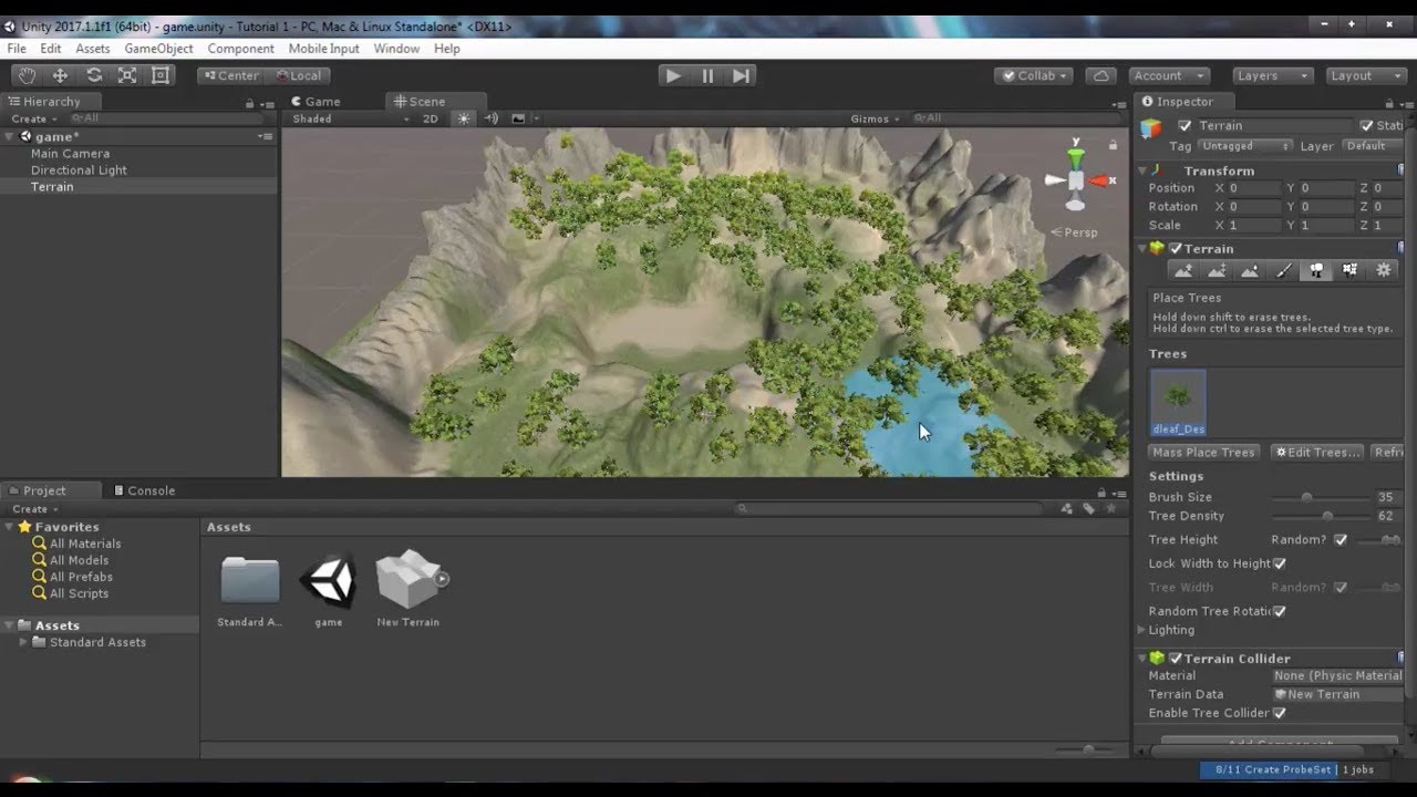 Unity 3d - Modellare un Terreno