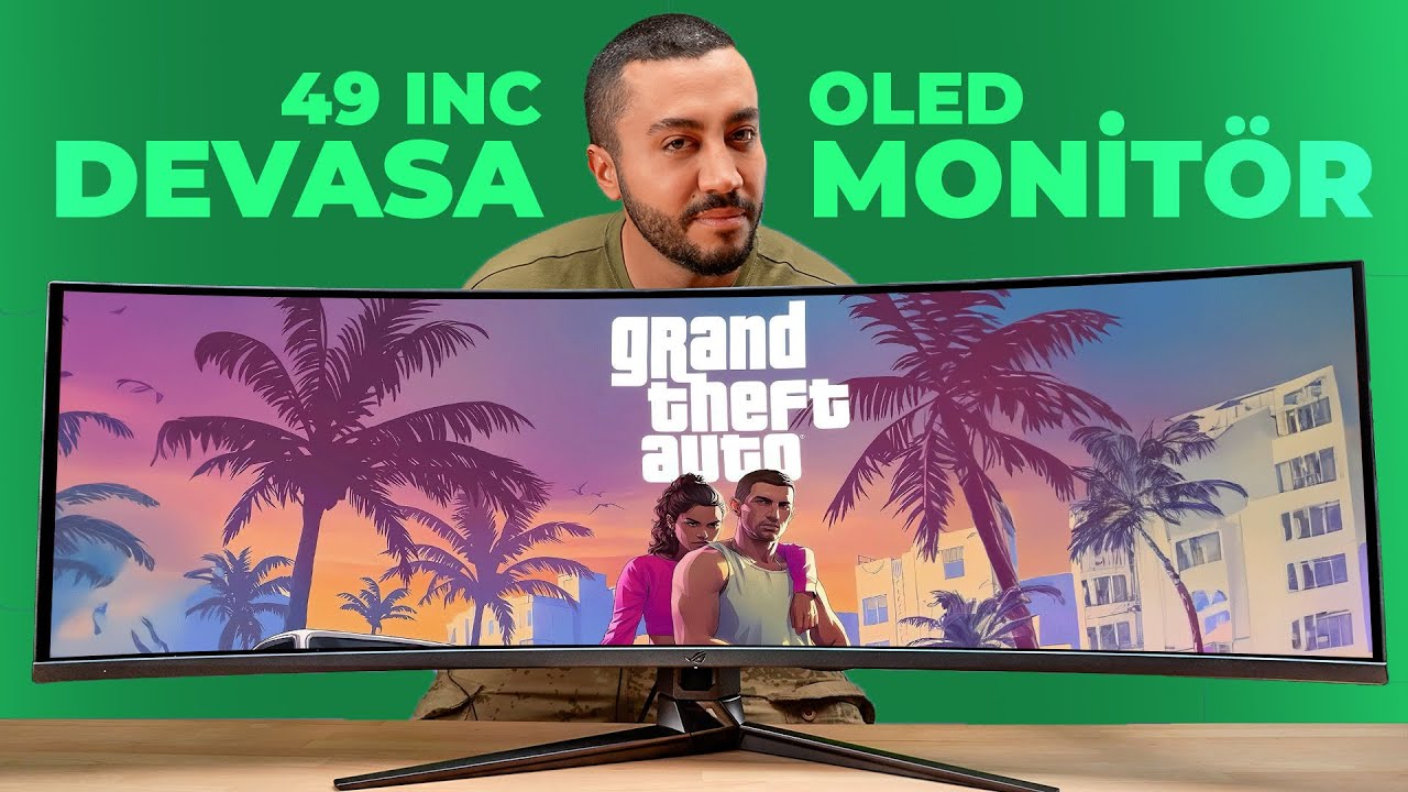 YENİ 49 INÇ DEVASA OLED MONİTÖRÜM - ROG SWİFT OLED PG49WCD