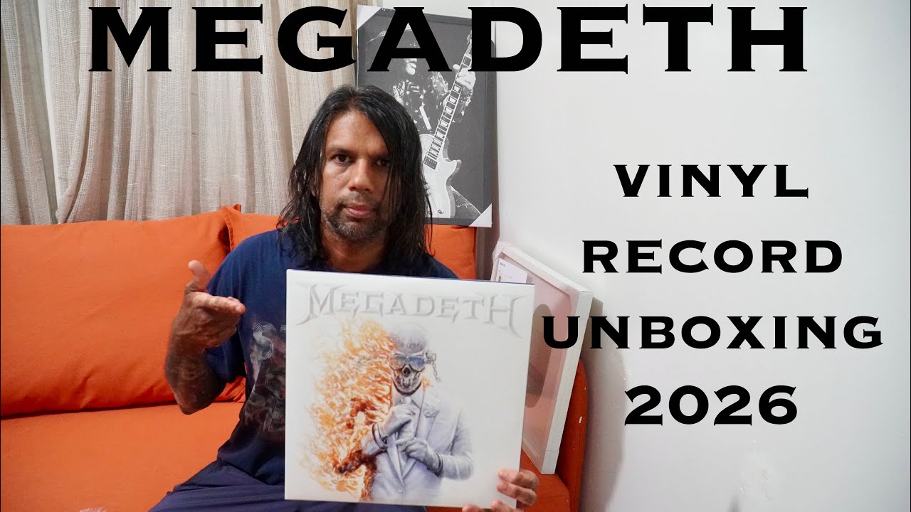 Megadeth | виниловая пластинка | распаковка | 2026