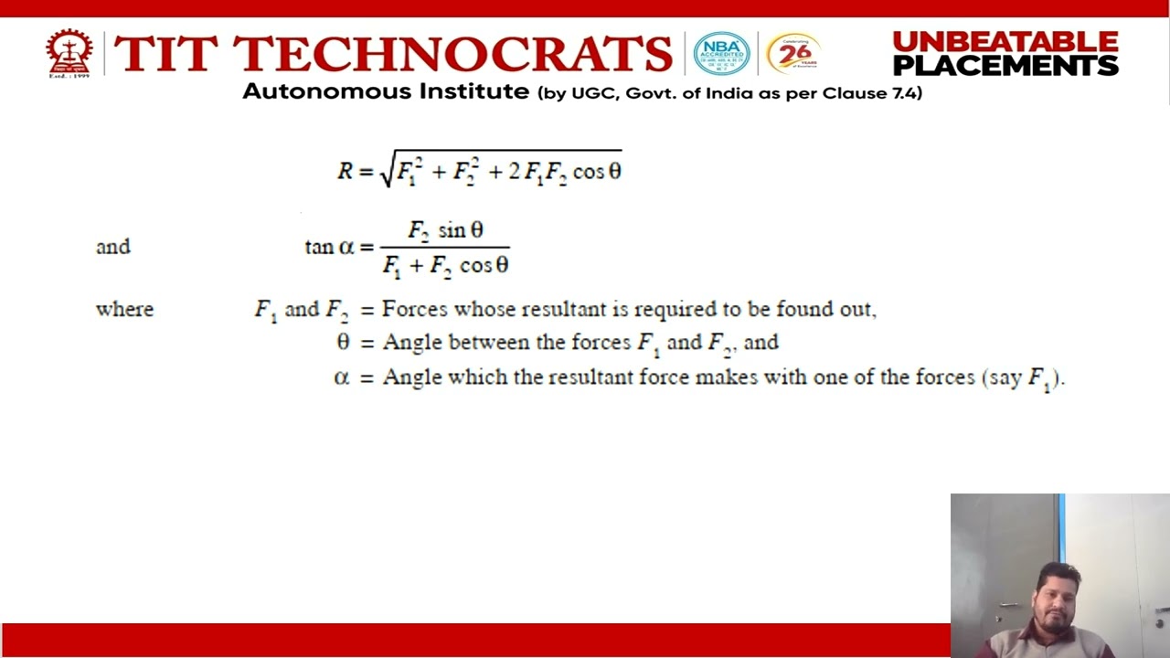 ENGINEERING MECHANICS UNIT IV