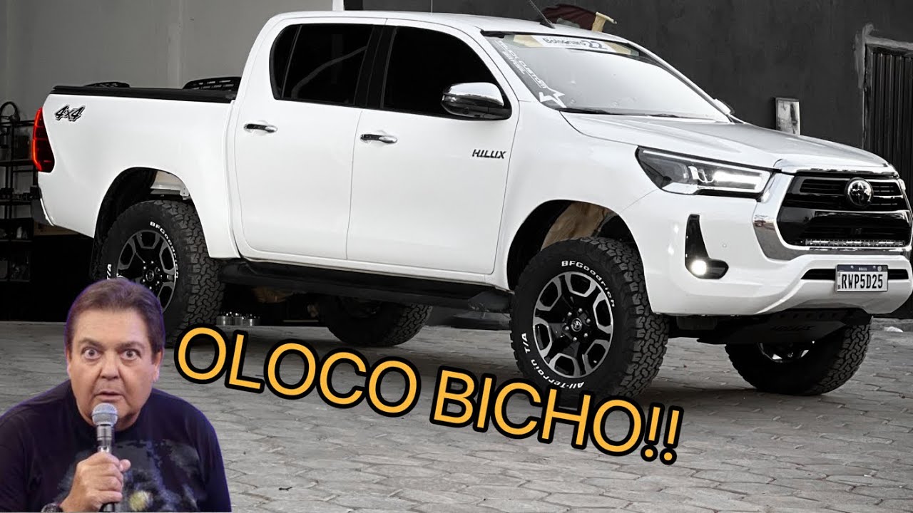 Toyota Hilux srx, reprogramação - stg 2 - lift - suspensão - pneu bf - 275/65 r18 - jumelos - remap