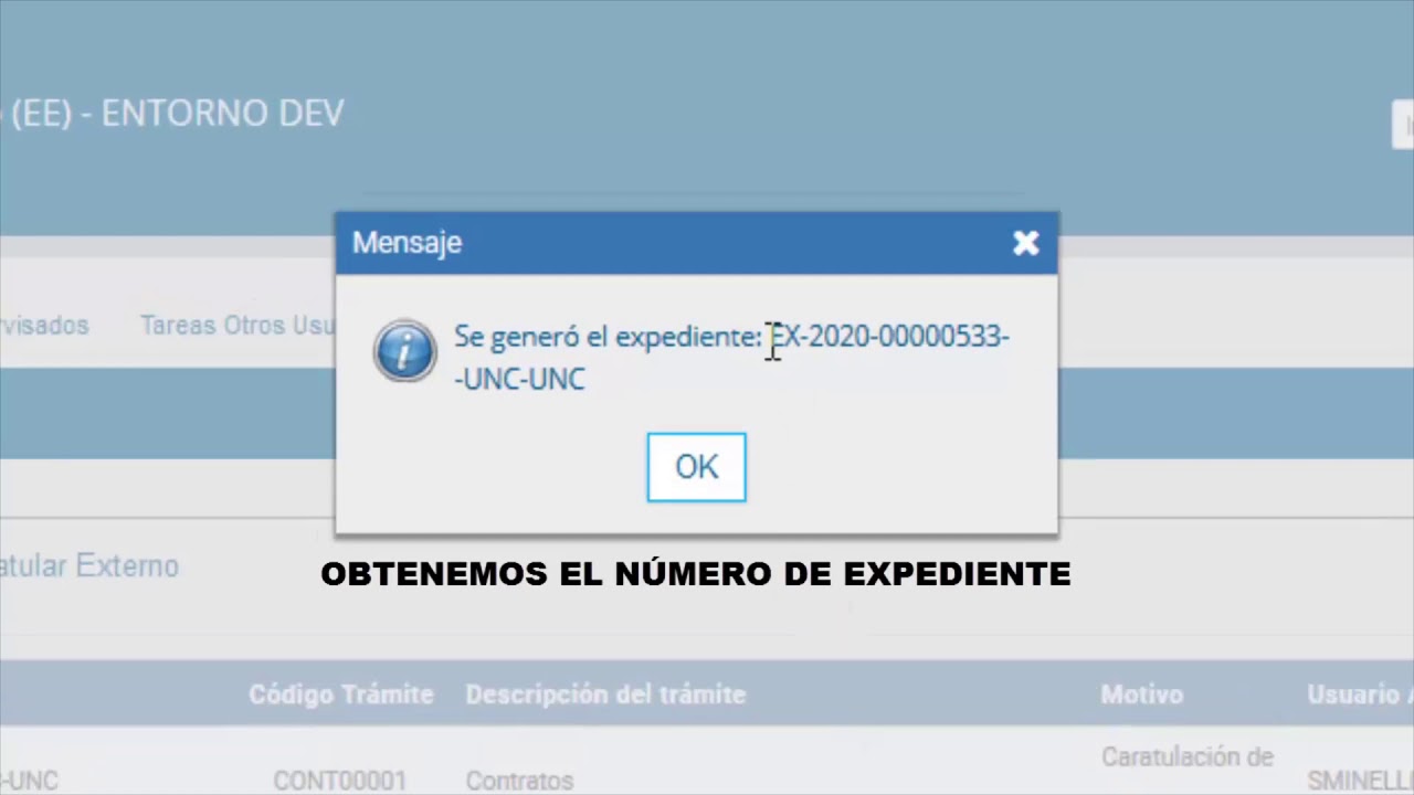UNC: Gestión de Documentación Electrónica Expediente Electrónico Actualizado