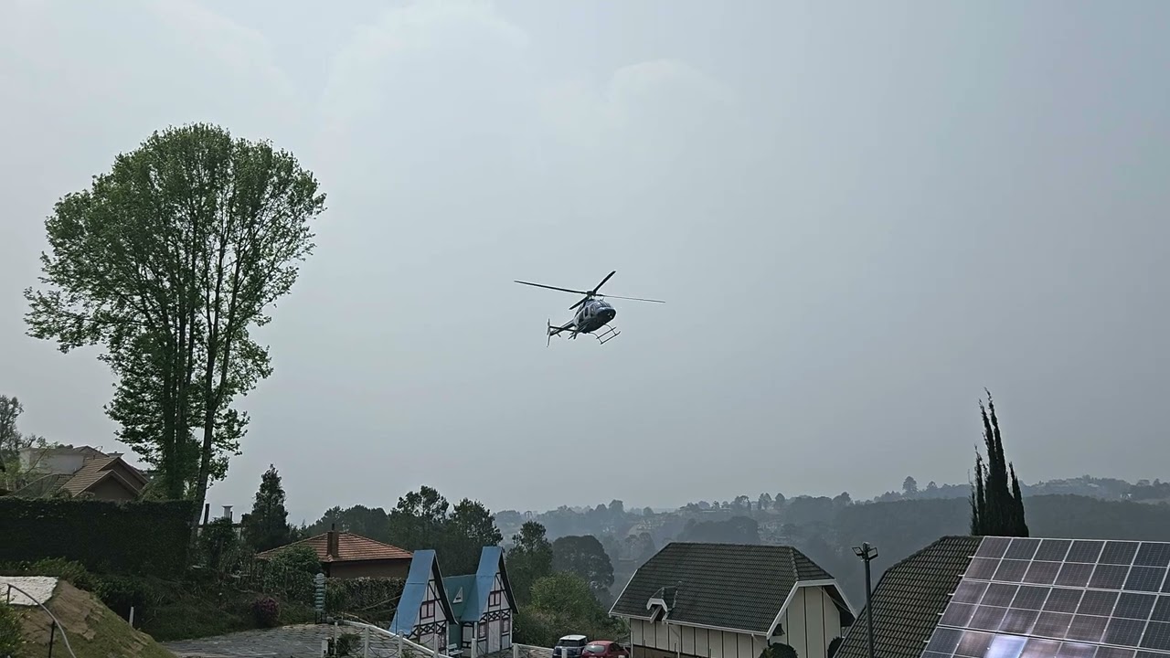 LANDING APPROACH -- BELL 407 GXI -- PS-ELK