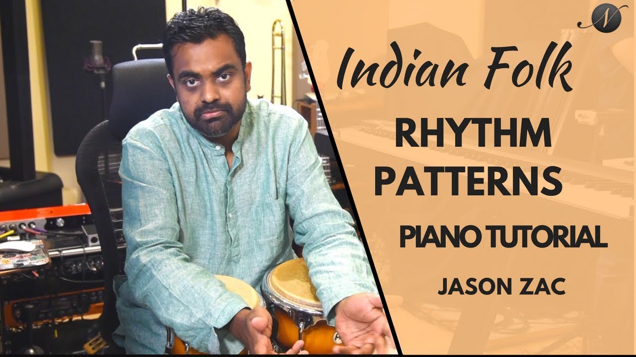 Indian Folk Rhythm Patterns | Piano Tutorial