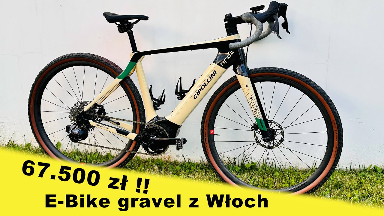 Ebike Gravel - 67.500 zł!! - Cipollini Fybra R i GX 500wh 75Nm jest moc! Amortyzacja carbon GPS