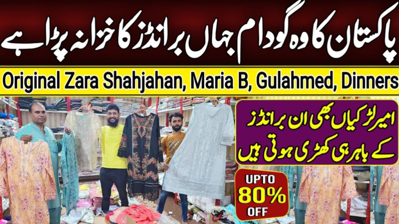 Original Zara Shahjahan | Maria B | Adan Libas | Gulahmed | Bin Saeed | Upto80%OFF