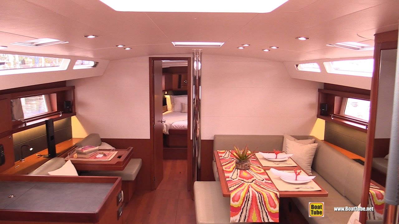 2017 Beneteau Oceanis 48 Yacht - Deck and Interior Walkaround - 2016 Annapolis Sail Boat Show