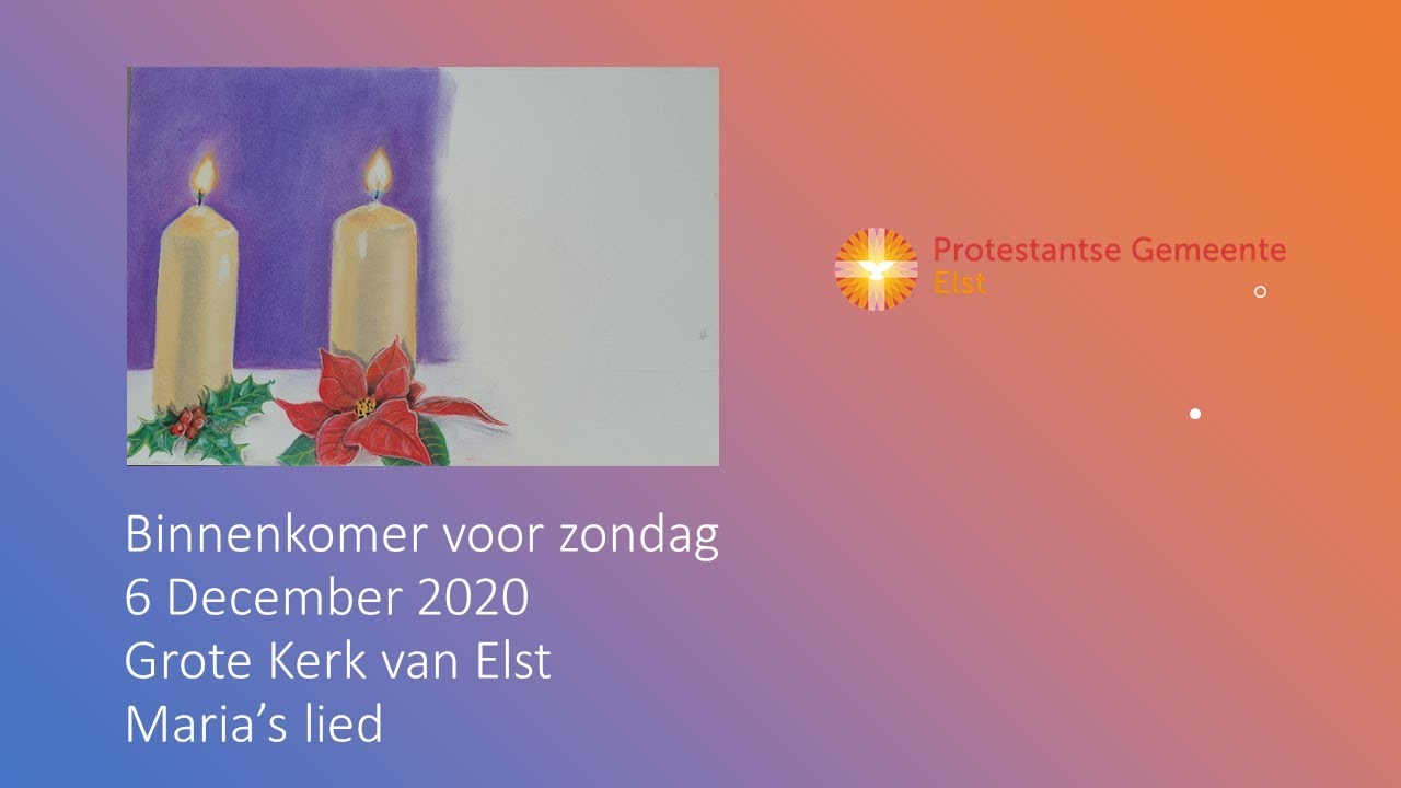 Binnenkomer 20201206, Maria's lied