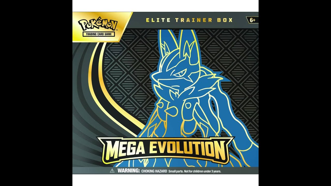 Pokemon Mega Evolution Lucario Elite Trainer Box