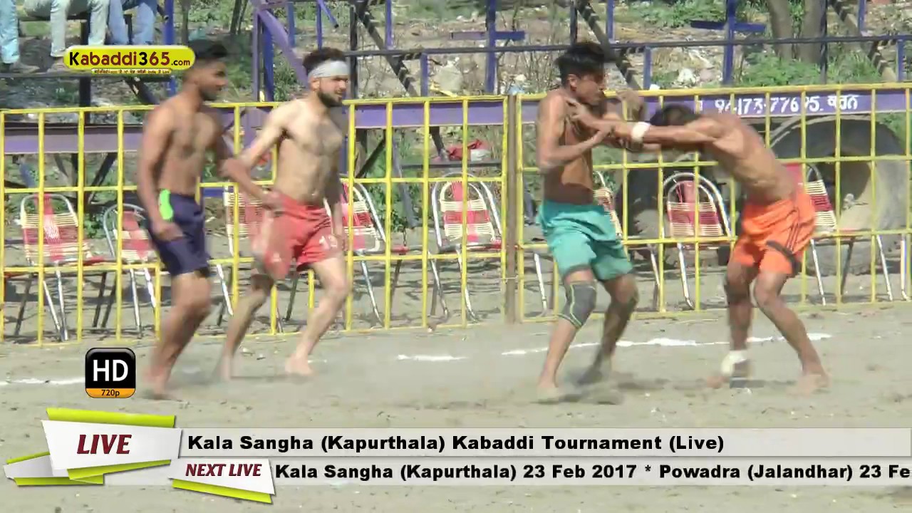 Kala Sangha (Kapurthala) Kabaddi Tournament 22 Feb 2017 (Live)