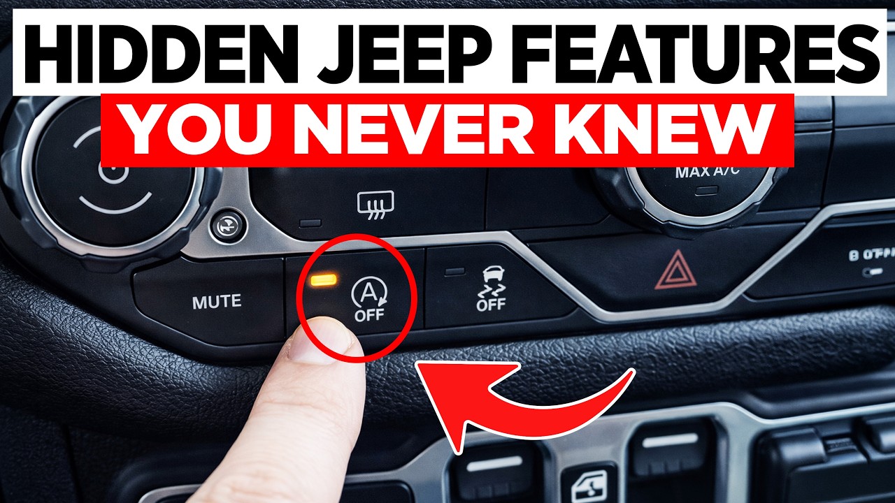 15 HIDDEN Features in Your Modern Jeep (Dealers Won't Tell You!)