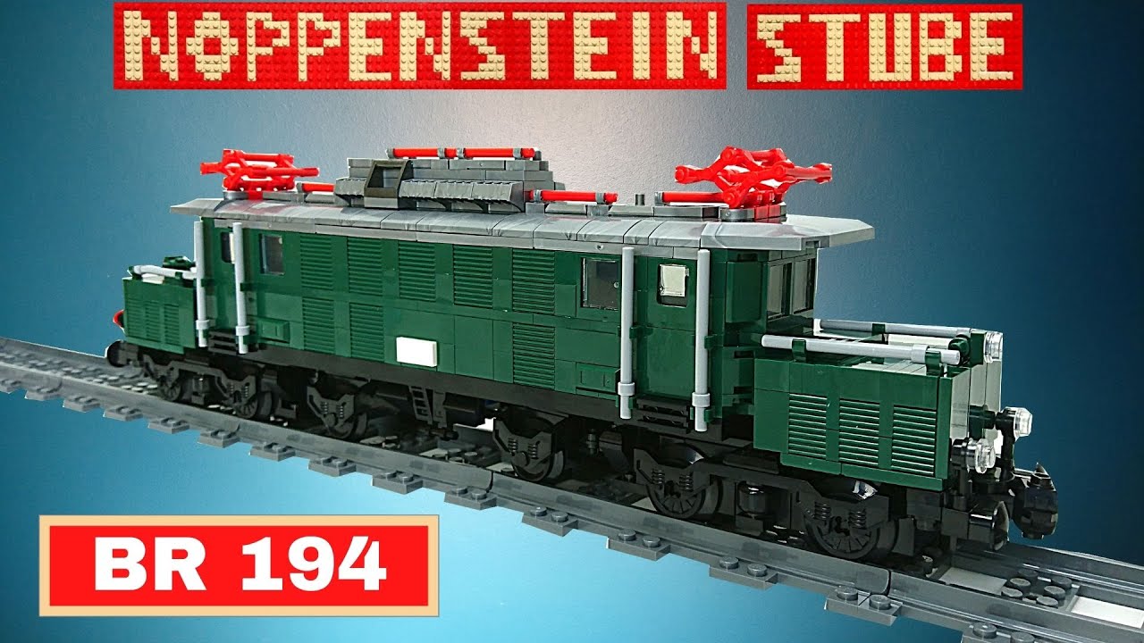 BlueBrixx Lokomotive BR 194 Aufbau | Review | Testfahrt | Dieses Blue Brixx Special überzeugt !